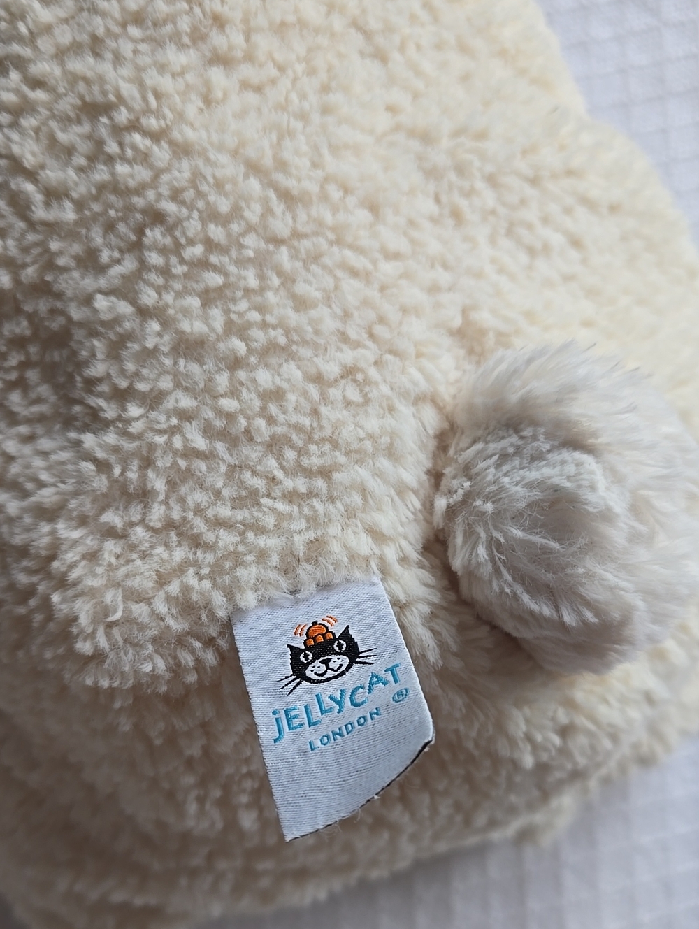 🐇Jellycat Amore Bunny Cream AM2B 10” Plush Rabbit - Picture 4 of 14